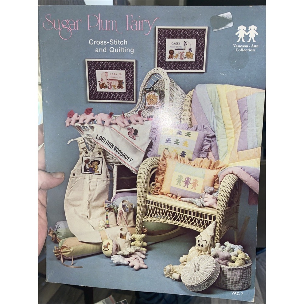 Vanessa-Ann Collection Sugar Plum Fairy Cross Stitch & Quilting Pattern VAC 7